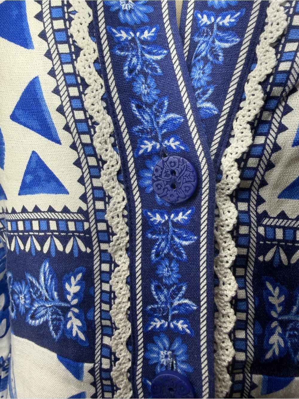 Caroline Constas Floral Tapestry
Midi Dress Size XS Blue White
Mediterranean - Picture 6 of 11